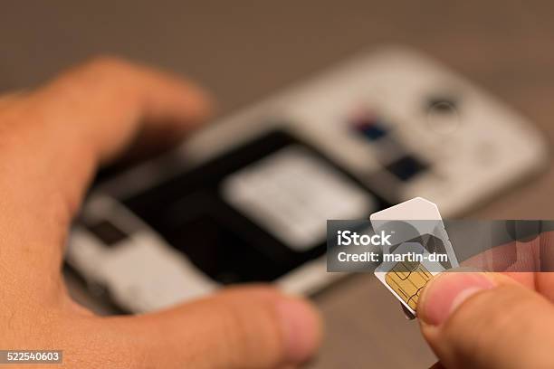 Sim Card Stock Photo - Download Image Now - SIM Card, Close-up, Communication