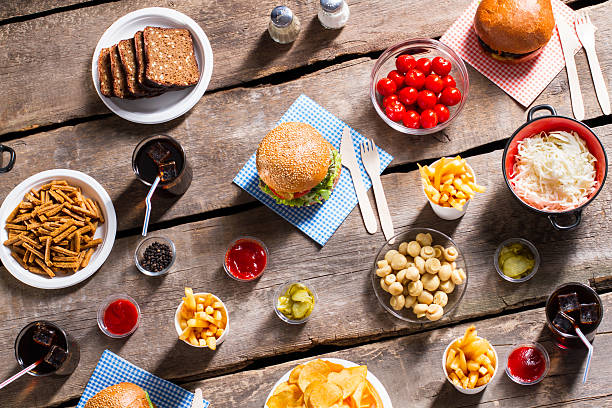 istock Bread and sauerkraut with burgers. 522540872