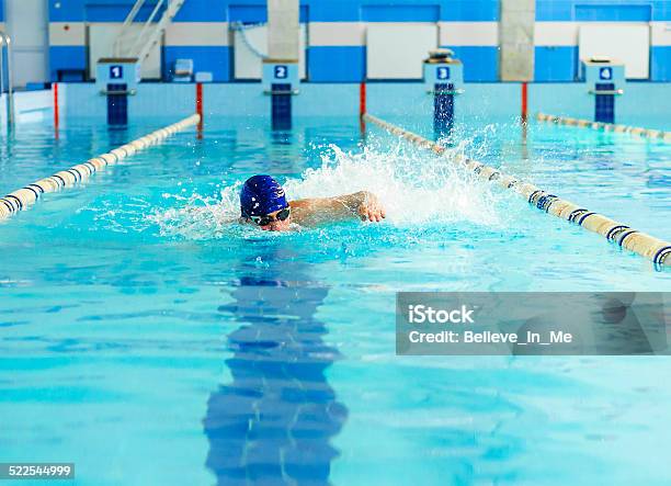 Swimmer Stock Photo - Download Image Now - Active Lifestyle, Activity, Adult