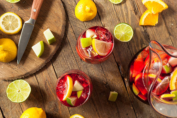 istock Homemade Fruity Spanish Red Sangria 522547398