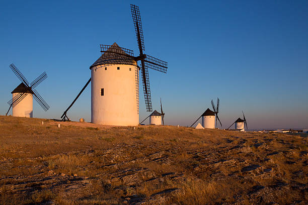 istock Windmills of La Mancha - Spain 522547562