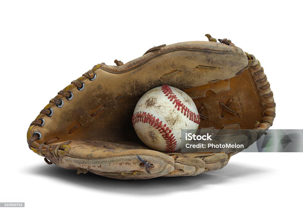 Gant de Baseball - Photo de Gant de baseball libre de droits