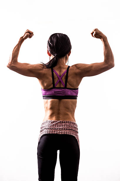 istock Muscular back of a woman 522551188