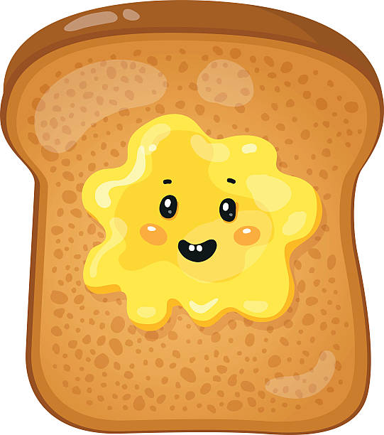 Bread And Butter Drawings Illustrations, Royalty-Free Vector Graphics