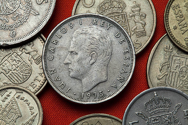 istock Coins of Spain. King Juan Carlos I 522559778