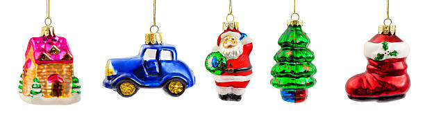 istock Set of christmas decorations 522561677