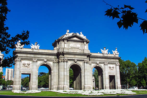istock Arch of Triumph in Madrid in Spain 522561955