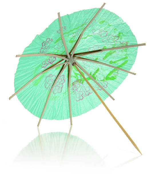 parapluie - drink umbrella umbrella drink isolated photos et images de collection