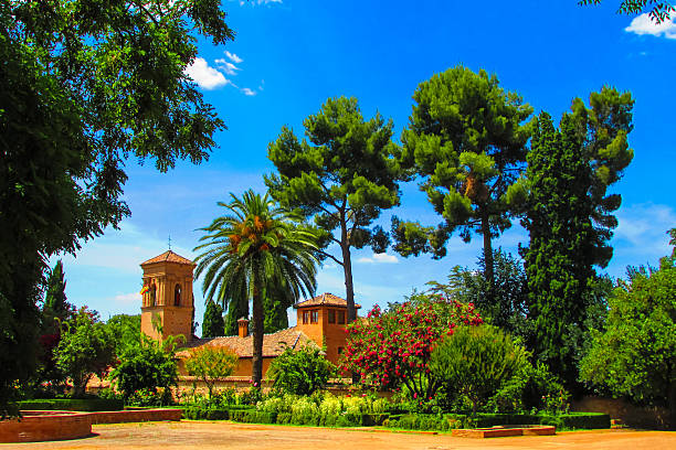 Alhambra, Generalife and Albayzin (Generalife y Albaicín de Granada), UNESCO site, Granada, Andalusia, Spain.