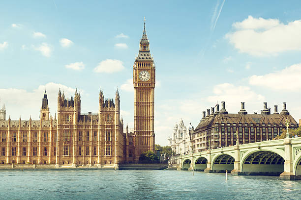 istock Big Ben in sunny day, London 522580283