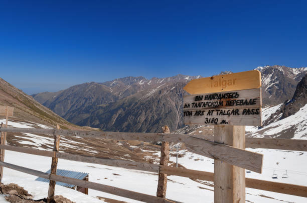 istock Talgar Pass. Shymbulak ski resort 522583015