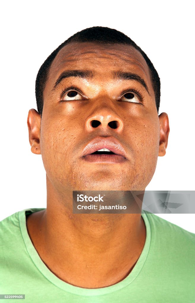 Ups. What a crisis. Young adult on a white background. Crisis, panic, trouble expression 20-24 Years Stock Photo