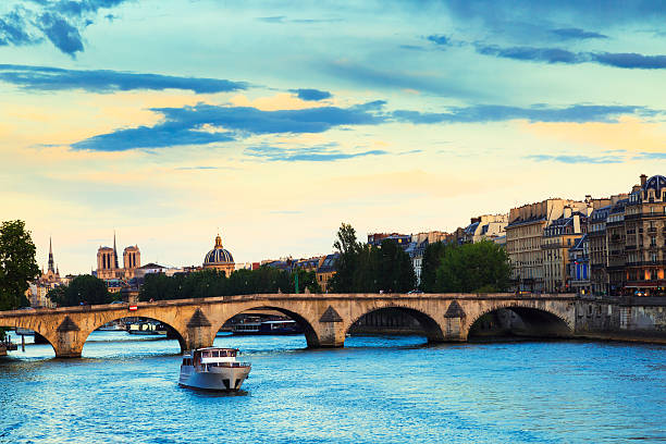 istock Pont Royal in Paris during sunset 522601799