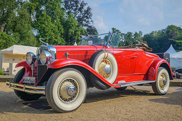 coches cadillac la salle roadster clásico - cadillac la salle fotografías e imágenes de stock