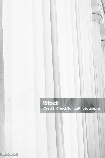 Fluted Tuscan Doric Column Architecture Stock Photo - Download Image Now - Architectural Column, Architectural Feature, Architecture