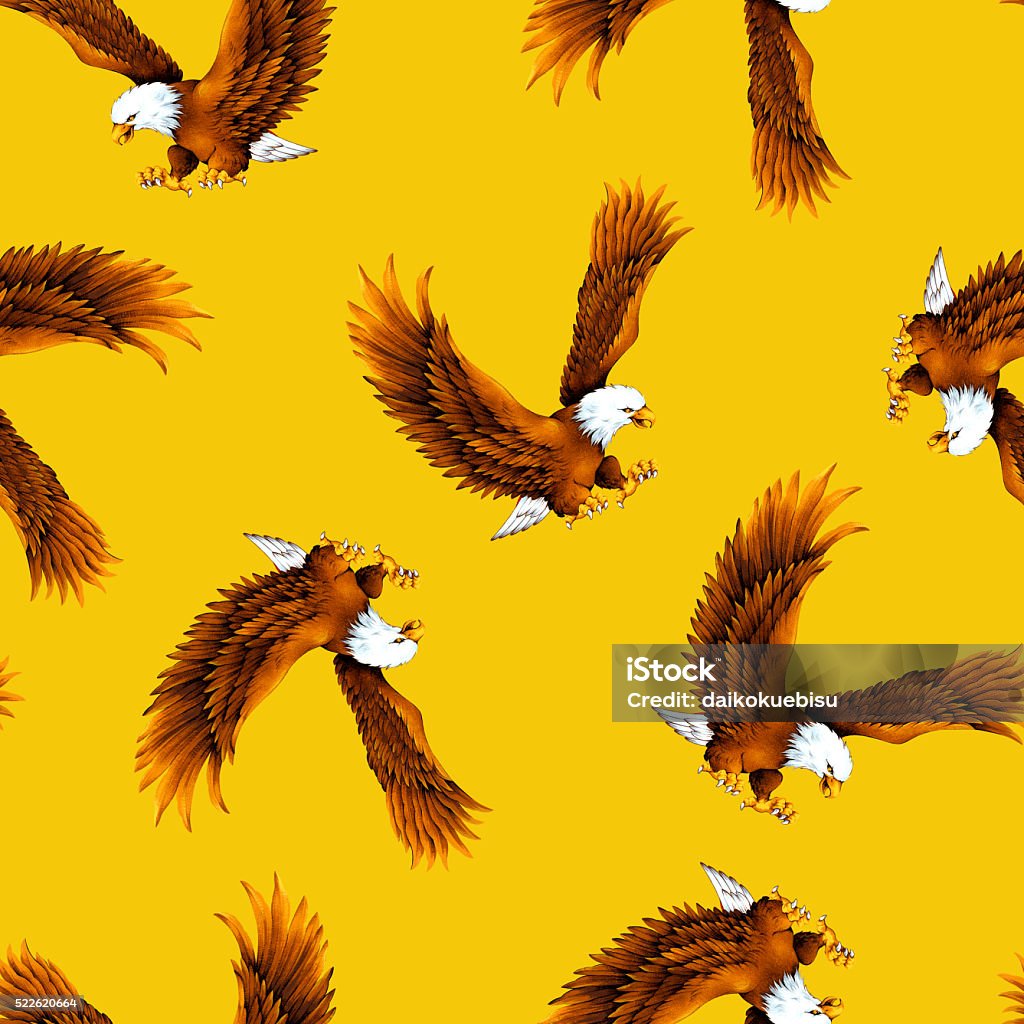 Eagle Pattern Stock Illustration - Download Image Now - Animal, Animal ...
