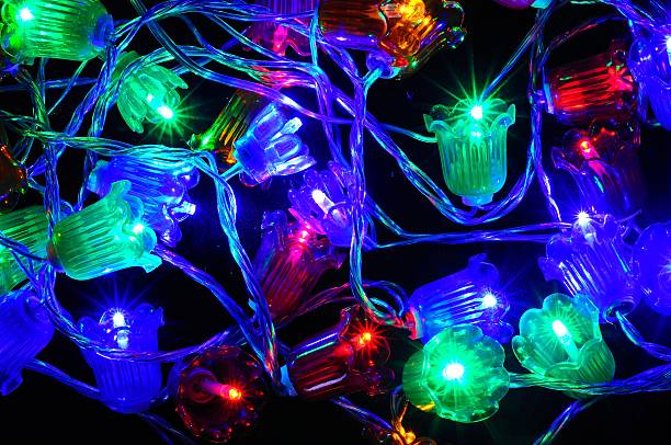 istock Christmas LED fairy lights. 522622457