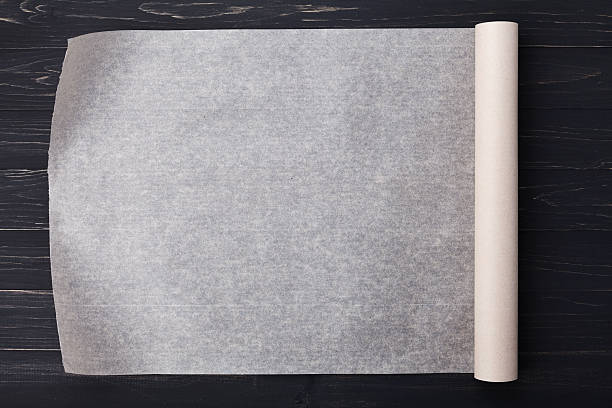 istock Vellum, parchment or baking paper for menu or recipes 522625888