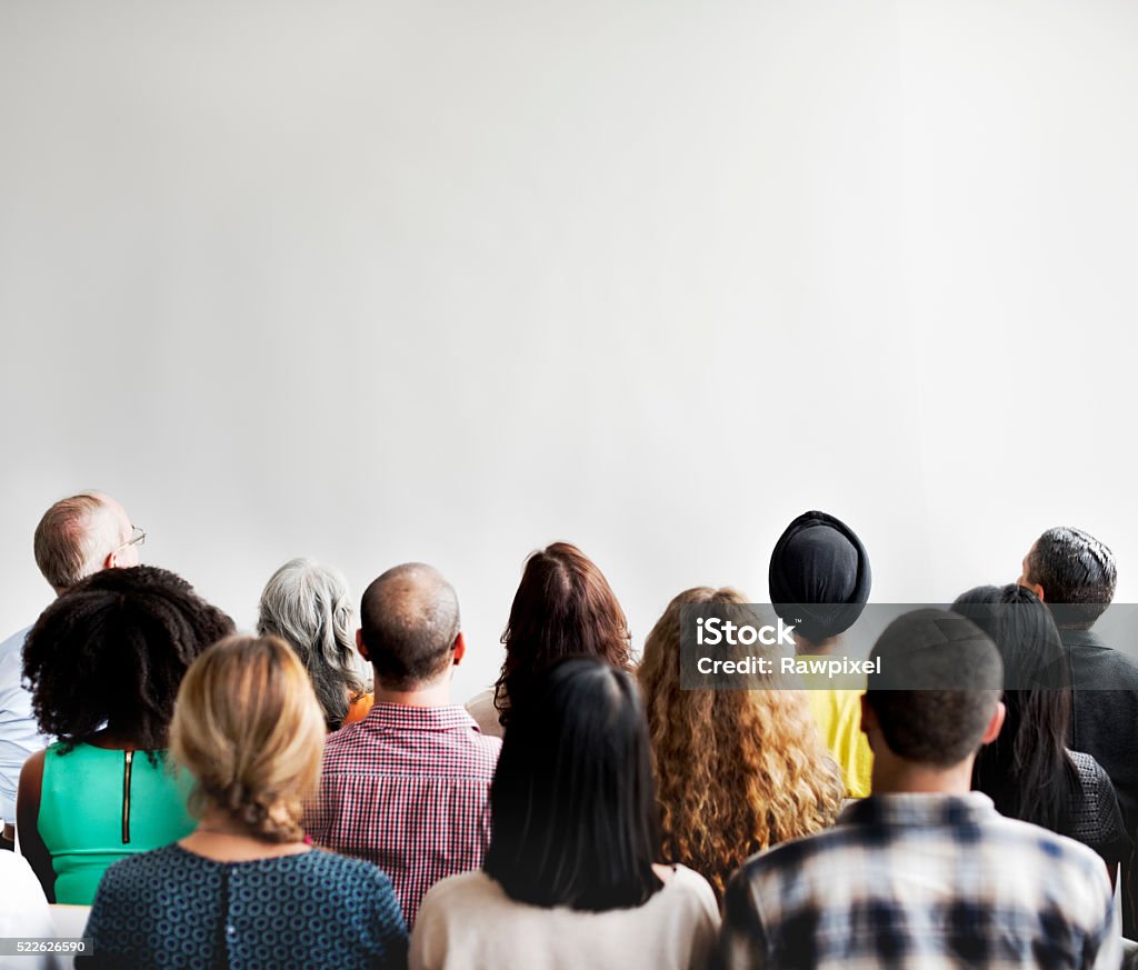 Business Team Seminar Conference Audience Concept Audience Stock Photo