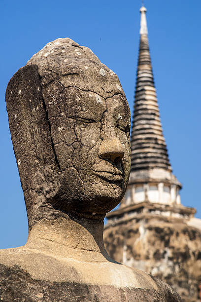 istock Thailand Ayutthaya Wat Phra Si Sanphet Buddha Statue 522627586