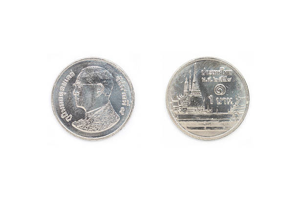 istock Thai coin 1 baht. 522631832