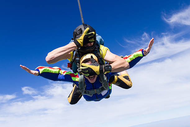 Skydiving photo. Tandem.