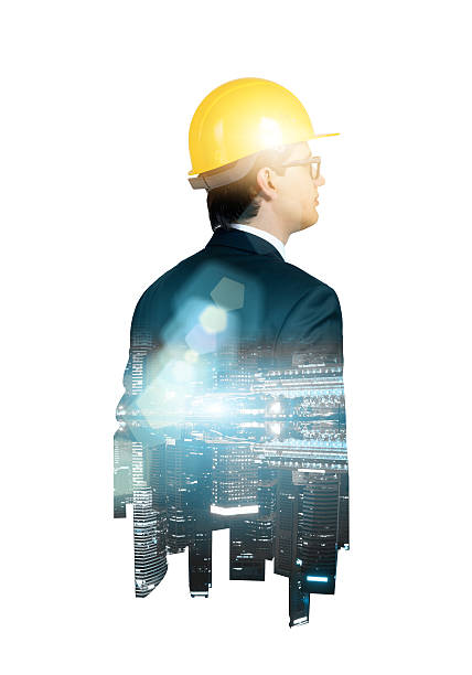 istock Businessman in helmet 522638584