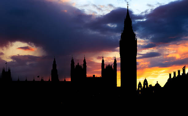 istock Silhouette of Big Ben, London 522641078