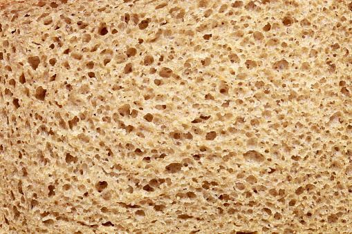 Texture of bread.