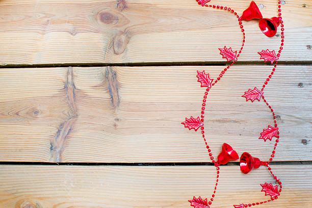 istock Christmas Bells on wood 522646965
