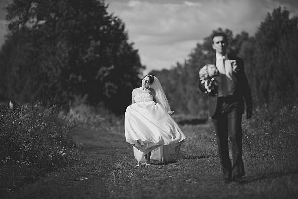 istock Newly wed couple. 522649599