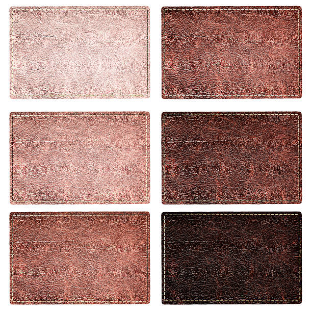 istock set of leather labels of different colors 522649860