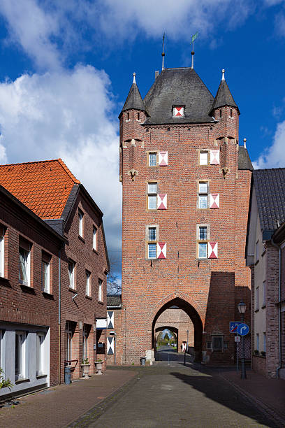 Klever Tor gate at Xanten from inside the city wall