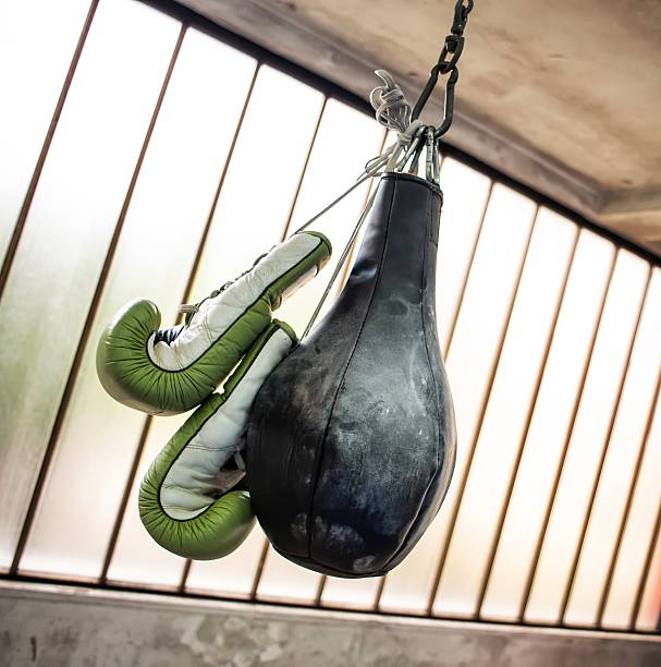 istock Boxing Glove and Punching Ball 522651645