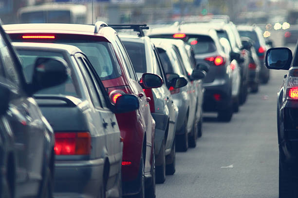 istock traffic jams in the city, road, rush hour 522652211