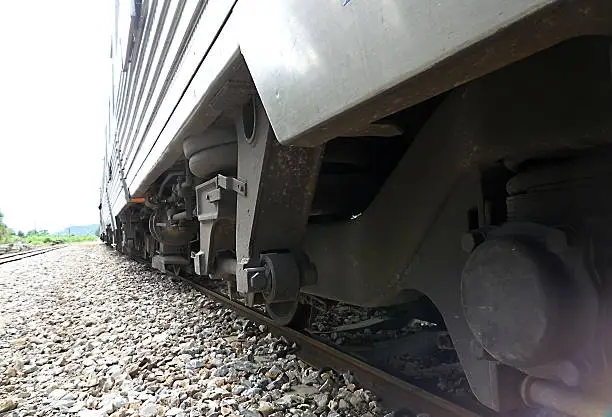 Photo of train wheels