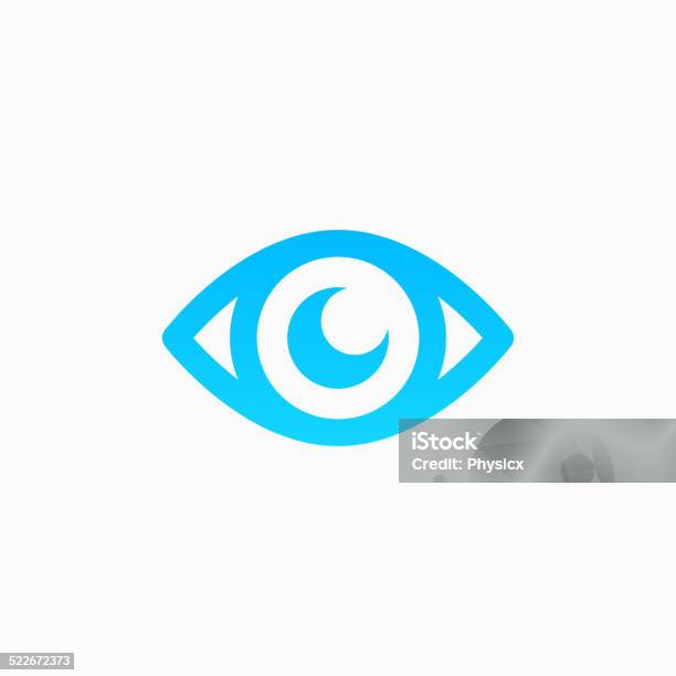 Eye Icon Stock Illustration - Download Image Now - Icon Symbol, Eye, Looking Through Window