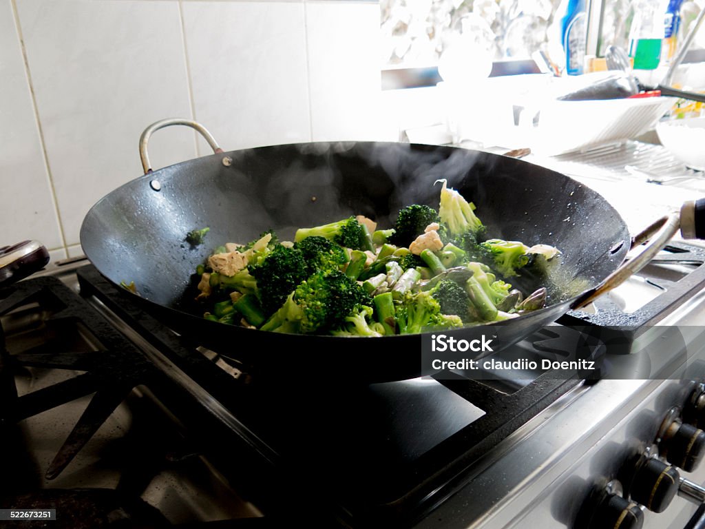 Beef wok stir fry with vegetables Beef Stock Photo
