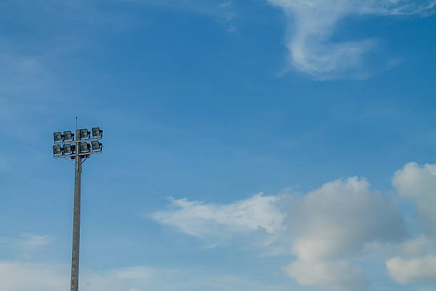 istock the sport light in the filed 522675813