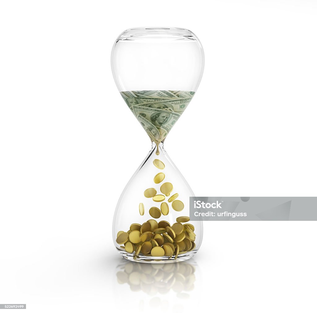 time is money concept. Abstract Stock Photo