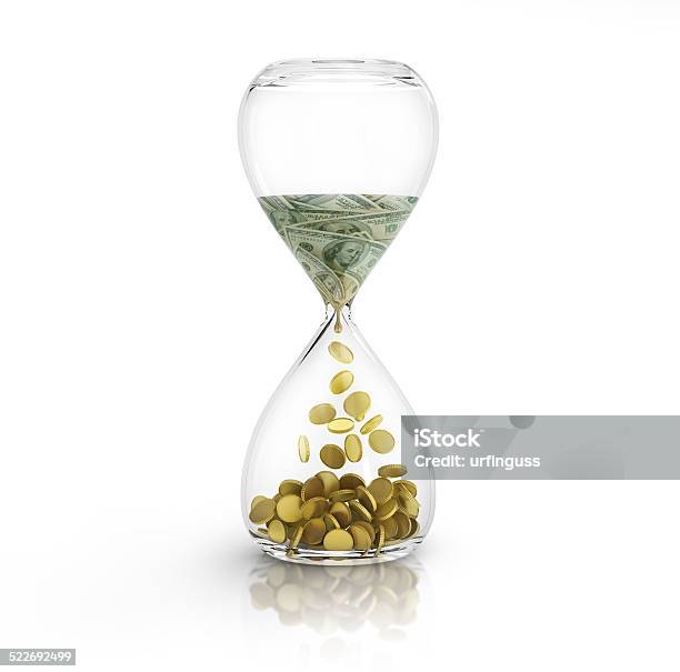 Time Is Money Concept Stock Photo - Download Image Now - Abstract, Advertisement, Aspirations