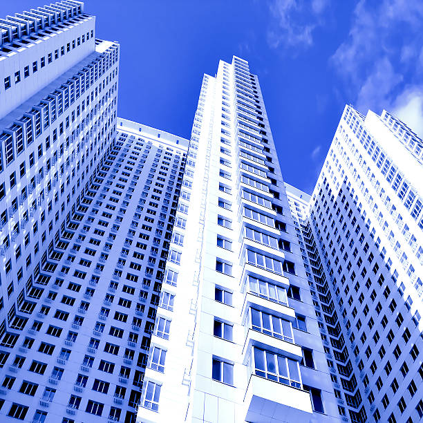 istock perspective glass wall of skyscraper 522693265