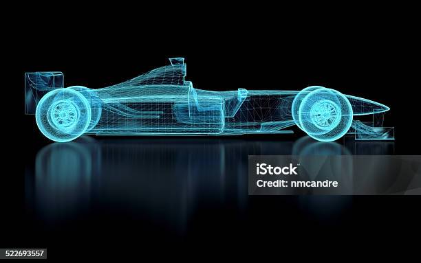 Mesh Design Racing Openwheel Singleseater Racing Car Mesh Stock Photo - Download Image Now ...