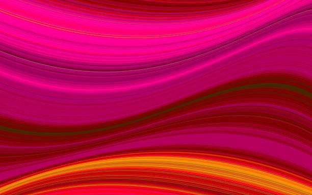 istock beautiful illustration of colored curve abstract background 522694561