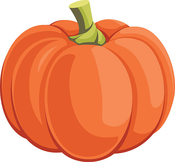 illustrazioni stock, clip art, cartoni animati e icone di tendenza di zucca fumetto - zucca delicata