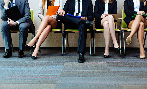 istock Group of candidates waiting to be interviewed 522695417
