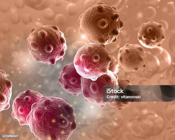 Cancer Cell Stock Photo - Download Image Now - Abdomen, Anatomy, Biological Cell