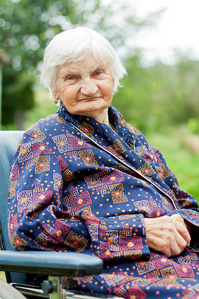 istock Happy elderly woman 522715167