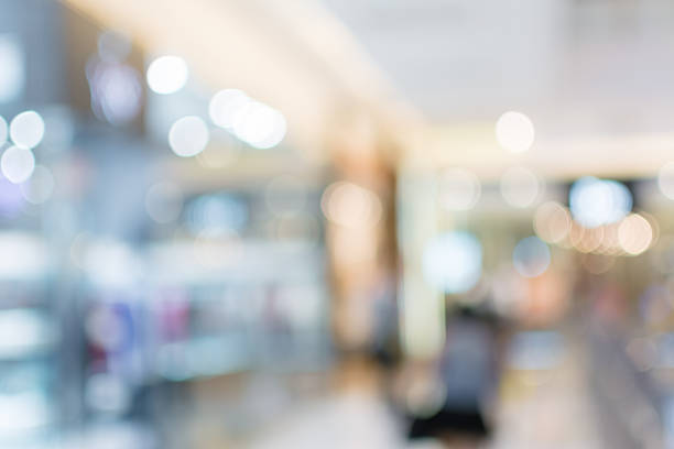 istock Abstract background of shopping mall 522715717