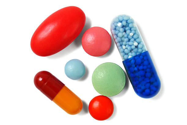 istock Closeup of pills 522719001